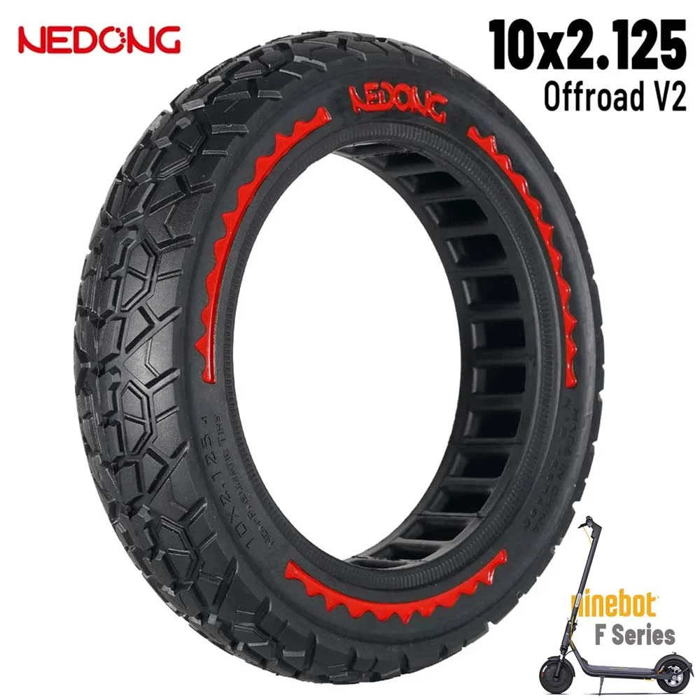 Anvelope - Cauciuc PLIN offroad 10×2.125-6.5 Roșu [Nedong]