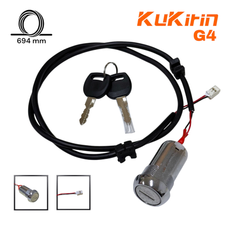 Acceleratoare & comenzi - butoneră Kukirin G4, comutator Kukirin G4, buton claxon trotinetă, piese Kukirin G4, comandă ghidon trotinetă, întrerupător trotinetă electrică, accesorii Kukirin, piese schimb G4