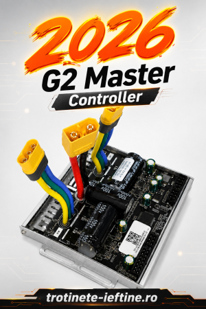 Controlere & Conversoare DC/DC - Controller KuKirin G2 Master 2026 Tip D Original 52V | Trotinete-Ieftine.ro
