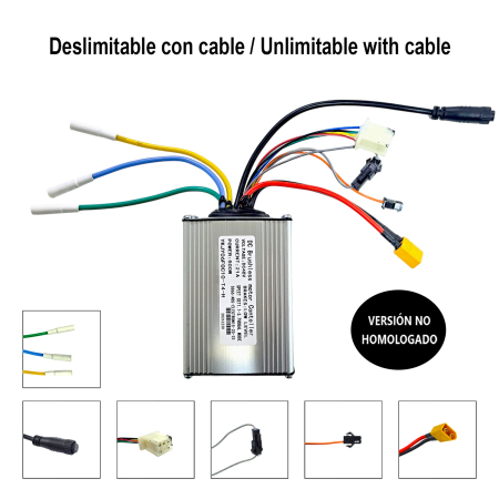 Piese - Controller dublu spate 48V-21A compatibil Smartgyro Crossover, deslimitare prin cablu, neomologat