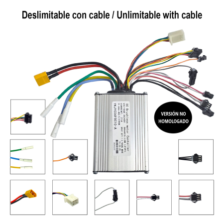 Piese - Controller Smartgyro Rockway / Speedway 48V-21A, deslimitare prin cablu, versiune neomologata