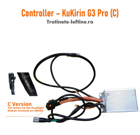 Controlere & Conversoare DC/DC - Controller Trotineta KuKirin G3 Pro, Versiune C  (cabluri lungi) cu final BM