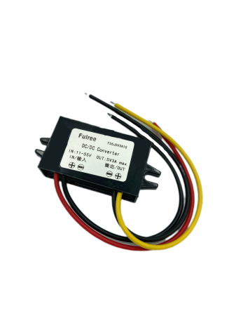 Piese - Convertor coborator DC 5V 3A (11-55V) pentru trotinete si biciclete electrice
