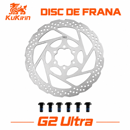 KuKirin G2 Ultra - Disc de Frână G2 Ultra – Disc Frână de Schimb pentru Trotinetă Electrică