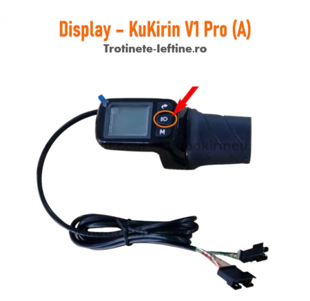 KuKirin V1 Pro - Display/Ecran original Bicicleta KuKirin V1 Pro (Versiune A)