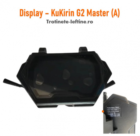 KuKirin G2 Master - Display/Ecran original Trotineta KuKirin G2 Master, Varianta A (TFM13-FEIMI-3)