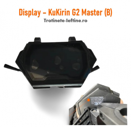 KuKirin G2 Master - Display/Ecran original Trotineta KuKirin G2 Master, Varianta B (TFM13-FEIMI-11)
