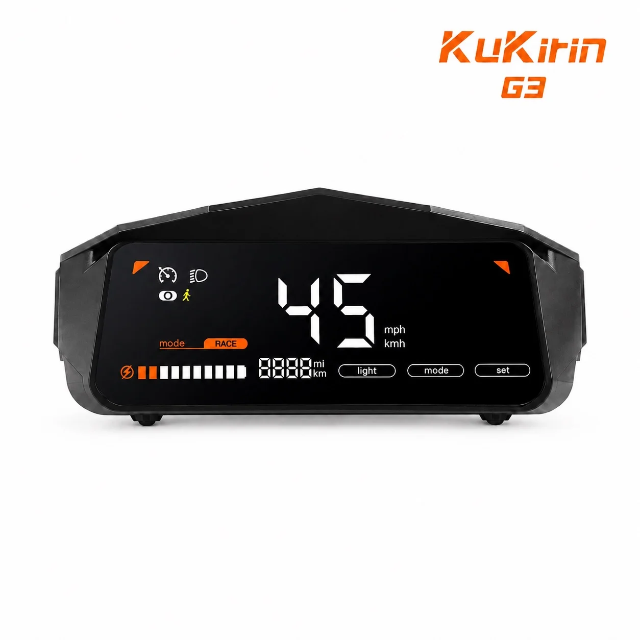 Display-uri / ecrane - Display KuKirin G3 (B) – Piesă Originală cu Far Integrat