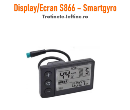 Display-uri / ecrane - Display / Ecran S866 pentru trotinete Smartgyro