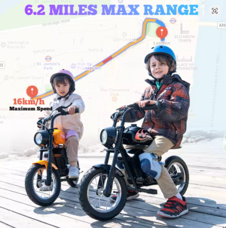 Motocicletă electrică copii EVERCROSS EV08M 150W 12 inch [5]