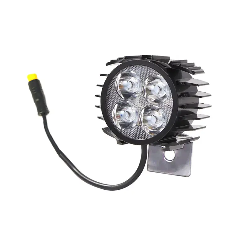 Piese - Far LED cu claxon 12-72V impermeabil pentru trotineta electrica Smartgyro si modele compatibile