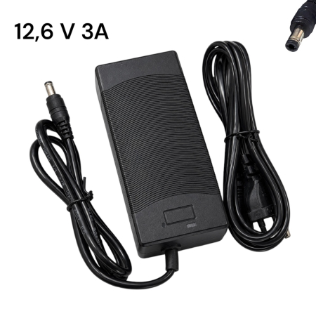 Piese - Incarcator 12,6V 3A pentru trotinete si biciclete electrice