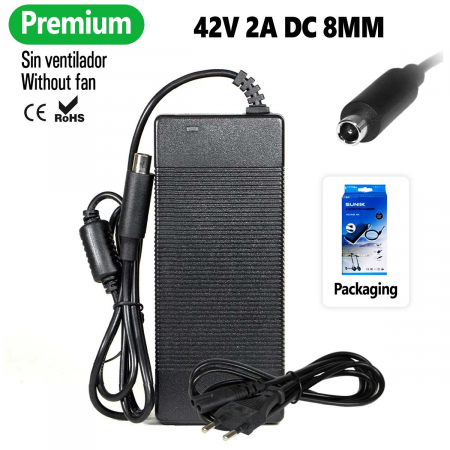 Încărcătoare - Încărcător premium 42V 2A pentru Xiaomi și Ninebot (conector DC8MM) [Suniik]