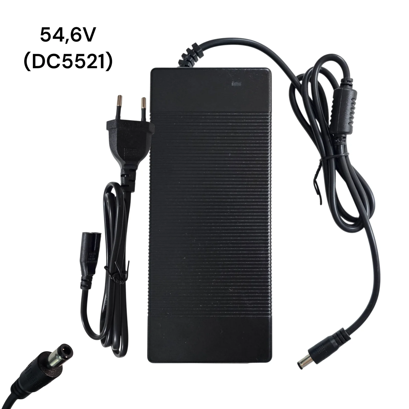 PIESE TROTINETE - Încărcător trotinetă electrică 54.6V 2A DC5521 – Premium, rapid și sigur
