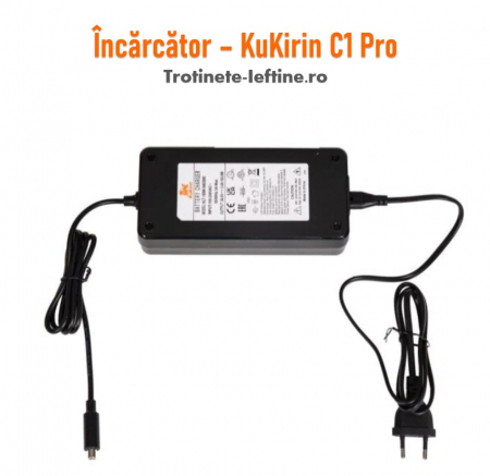 KuKirin C1 Pro - Încarcator Trotineta KuKirin C1 Pro, 54.6V 3A (26ah)