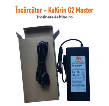 KuKirin G2 Master - Încarcator Trotineta KuKirin G2 Master, 58,8V 2A
