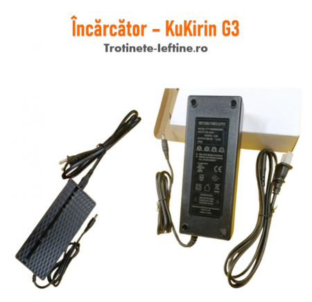 KuKirin G3 - Încarcator Trotineta KuKirin G3, 58,8V 2A