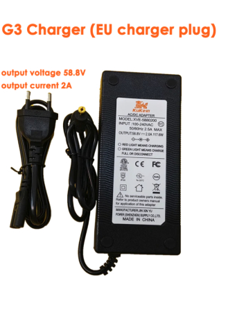Încărcătoare - Încărcător Trotinetă KuKirin G3 58.8V 2A – Trotinete-ieftine.ro