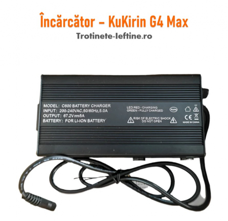 KuKirin G4 Max - Încarcator Trotineta KuKirin G4 Max, 67.2V 2A