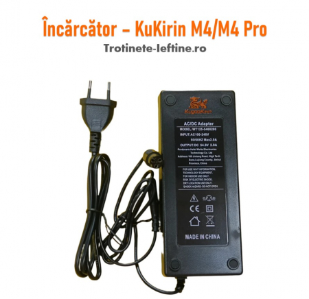KuKirin M4 - Încarcator Trotineta KuKirin M4/ M4 Pro, 54.6V 2A