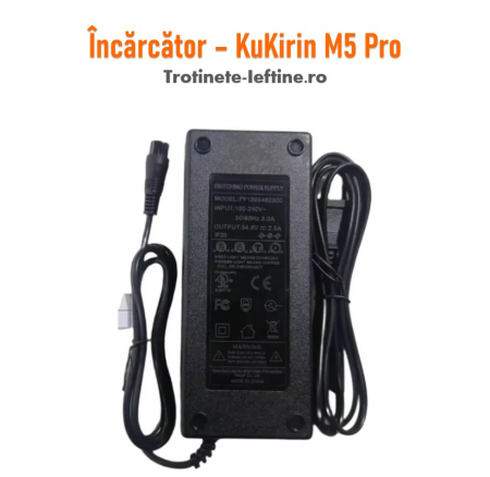 Încărcătoare - Încarcator Trotineta KuKirin M5 Pro, 54.6V 2A
