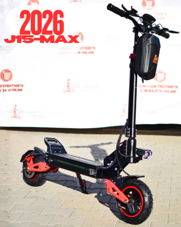 Trotinete 1 Motor - Trotineta electrica J15 Max 1600W, autonomie 60 km, viteza 60 km/h