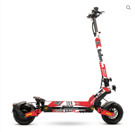 Personalizare & Confort - Vinil Autocolant Kukirin G2 Master MARLBORO Racing – Personalizare Trotinetă Electrică