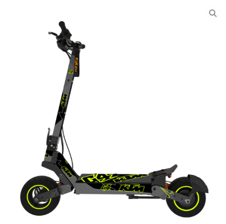 Personalizare & Confort - Vinil Autocolant Kukirin G4 KTM Carbon FLUOR – Personalizare Trotinetă Electrică