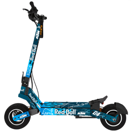 Personalizare & Confort - Vinil Personalizare Kukirin G4 Blue Flames