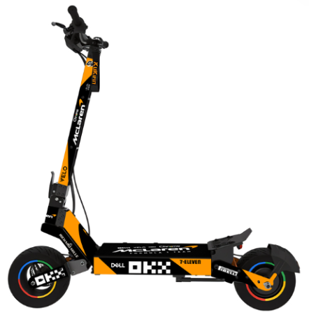 Personalizare & Confort - Vinil Personalizare Kukirin G4 McLaren – Design Sportiv