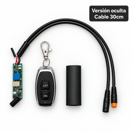 Piese - Limitator ascuns cu telecomanda pentru Ecoxtrem Armored / Deimos, cablu 30 cm