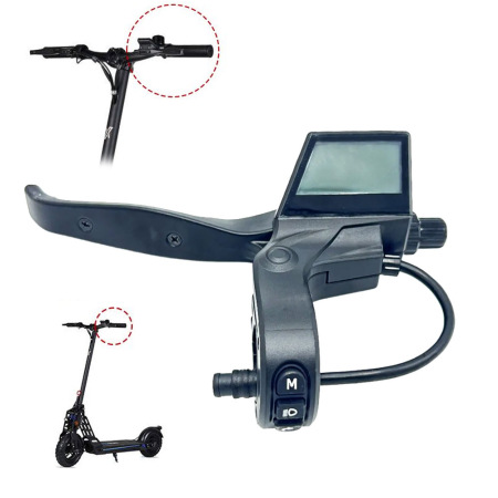 Piese - Maneta de frana stanga cu display pentru Bogist Urbetter M6, Ecoxtrem Bison, B-Mov freestyle 5
