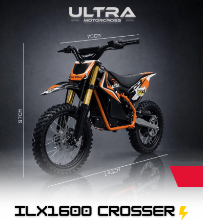MOTOCICLETE - Motocicletă electrică ILX1600 Crosser 1500W 50km/h 60V