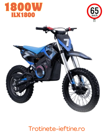 MOTOCICLETE - Motocicletă electrică ILX1800 Crosser 1800W 65km/h 60V 13Ah