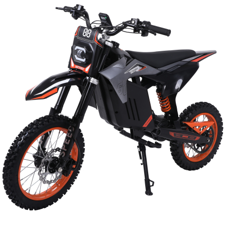 Motociclete Copii - Motocicletă electrică Y88 off-road, motor mid-drive 3000W, baterie 48V 30Ah, viteză 55 km/h, autonomie până la 50 km, suspensie completă