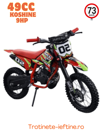 MOTOCICLETE - Motocross Koshine 49CC 14-12 Inch 9HP 73KM/H