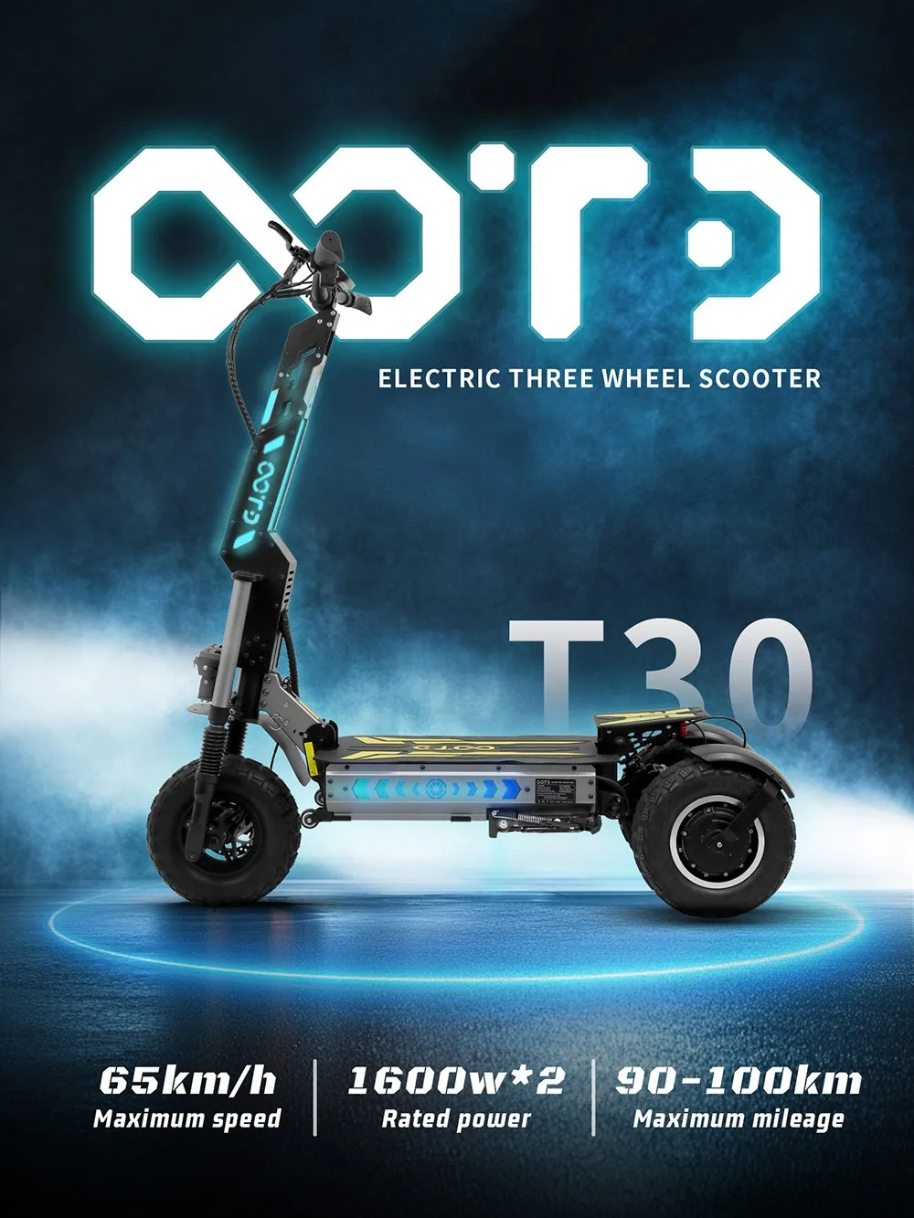 OOTD T30 – Trotinetă Electrică 3200W, Roți 13”, Off-Road [16]