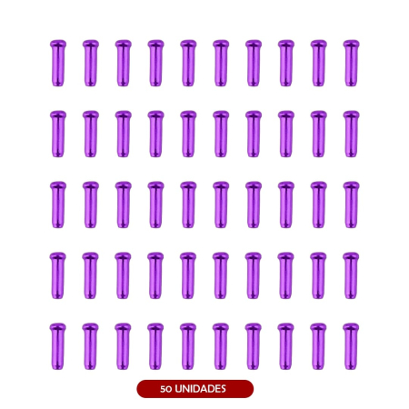 Piese - Opritor (capat) cablu de frana, pachet 50 bucati, culoare violet