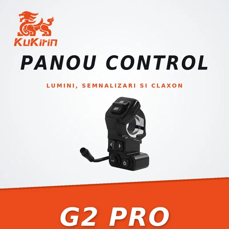 Electronică - Panou Control Lumini, Semnalizari si Claxon – KuKirin G2 Pro Versiunea B