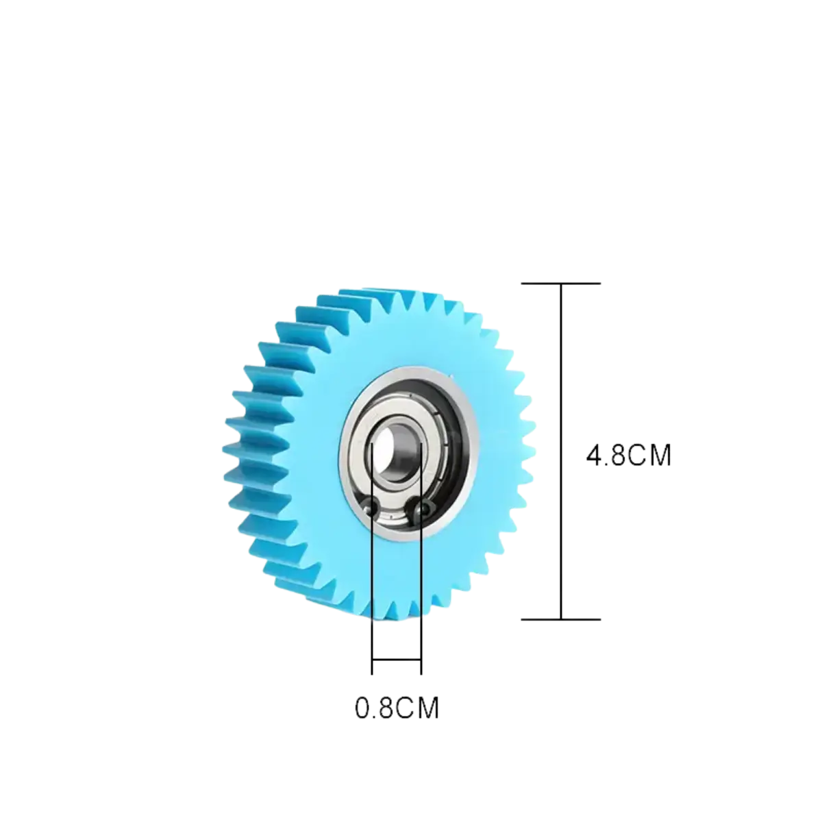 Piese - Pinion 36T, 38x12x8 mm cu rulment 608 Z pentru bicicleta electrica