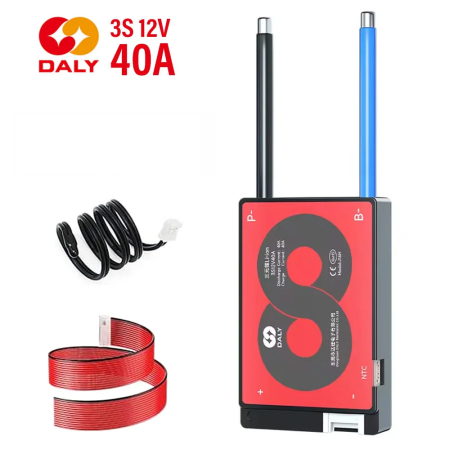 Piese - Placa BMS DALY 3S 12V 40A noua generatie - piesa pentru trotineta electrica