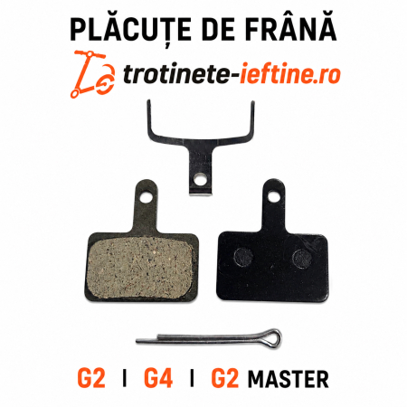 Frâne - Plăcuțe Frână Kukirin G2 / G4 / G2 Master / G3 Pro | Trotinete-Ieftine.ro