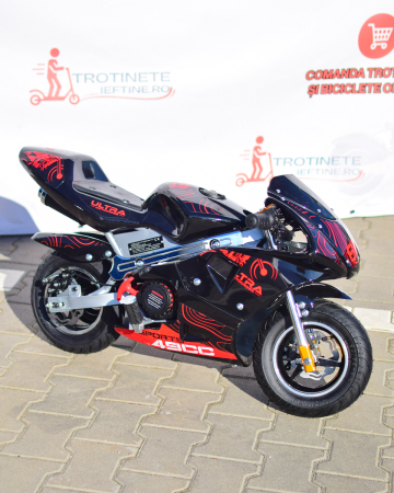 Vehicule Copii - Pocket Bike Mini Moto 49cc | Mini Motocicletă Copii 50 km/h | trotinete-ieftine.ro
