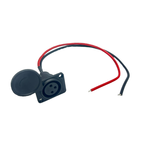 Piese - Port de incarcare XLR 3 pini cu capac de conector inclus, pentru trotineta electrica