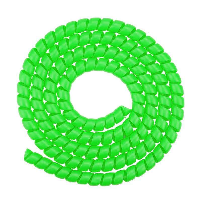 Accesorii - protector-spiralat-cabluri-trotineta-verde-1-metru