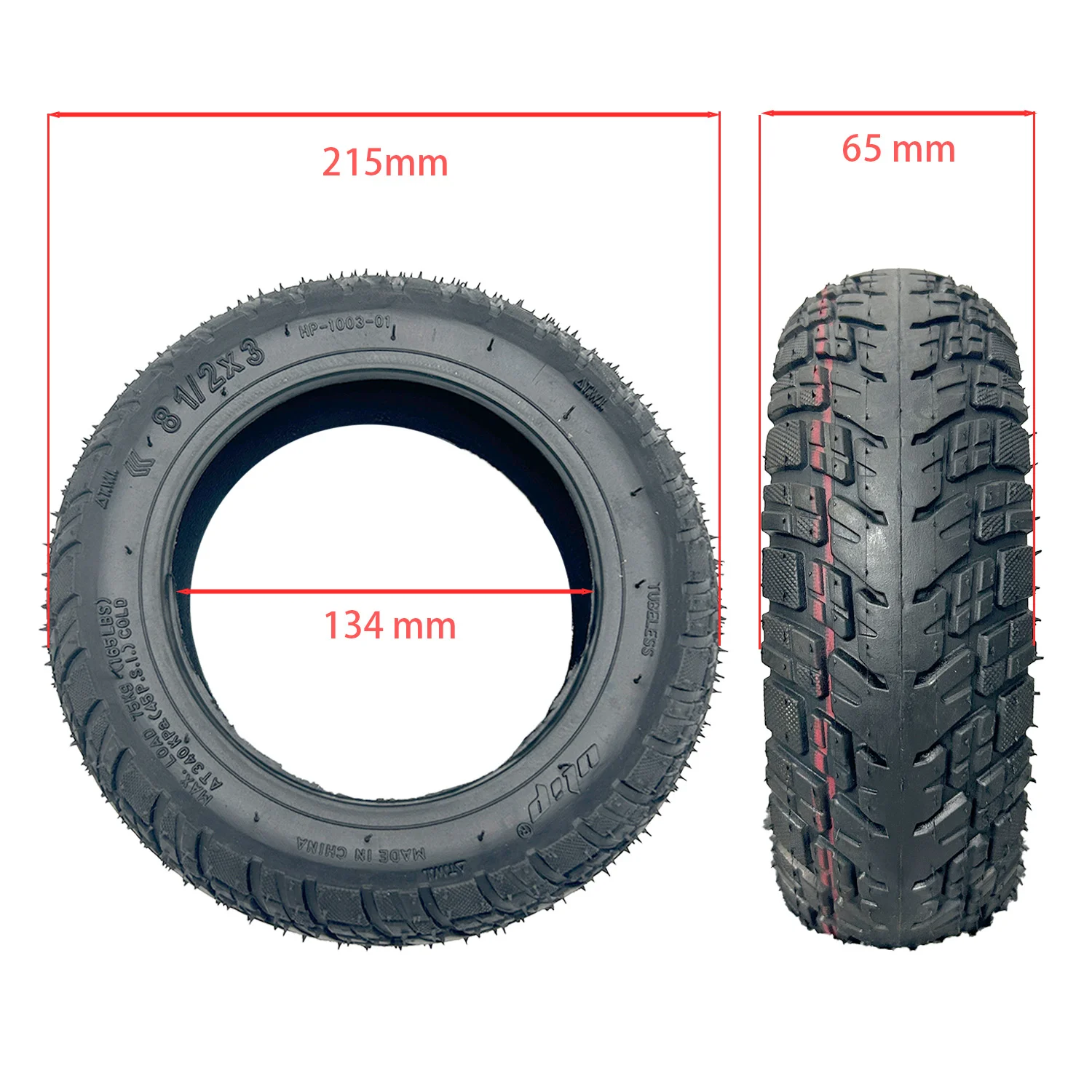 Roată Clincher 8.5×3 134MM Tubeless [1]