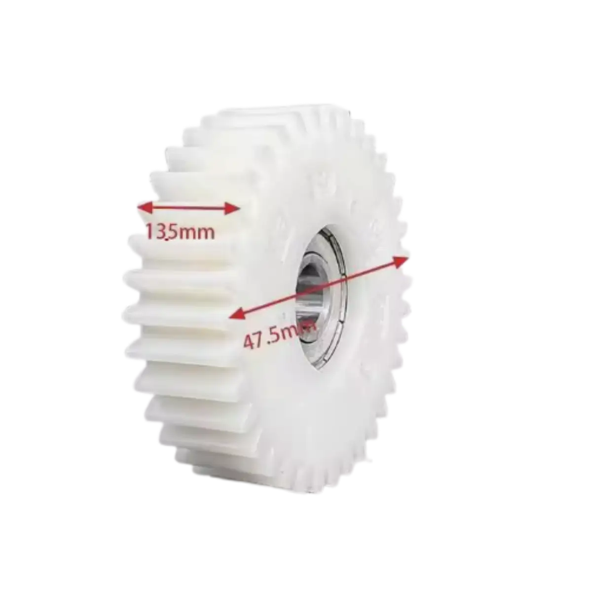 Piese - Roata dintata 36T, 47.5x13.5x8 mm cu rulment 608Z