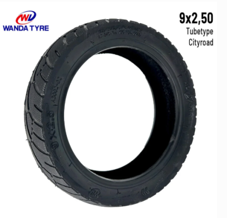 Roți și Anvelope - Anvelopă 9×2,5 Tubetype AOXIN Cityroad pentru trotinetă electrică