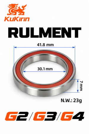 Rulmenți - Rulment directie KuKirin G2 G3 G4 - 41.8x30.15x7 mm etansat