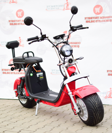 Triciclete - Scuter Electric Chopper SB50, 2000W, 20Ah, 8 inch, Negru